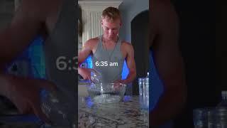 Trying the Ashton Hall morning routine.#funny #shorts #comedy #athlete #ashton #funnyvideo #morning