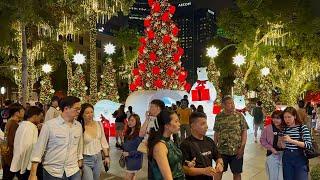 BGC Taguig at Night! | The Best DECEMBER Destination in Manila |  Christmas 2024 Philippines