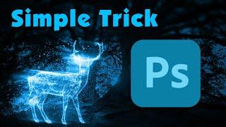 patronus effect photoshop | How to make Harry Potter Patronus Effect | Photoshop Tutorial ~Simple~