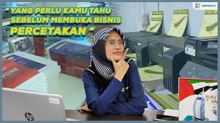 USAHA PERCETAKAN - TIPS MEMBUKA BISNIS PERCETAKAN / DIGITAL PRINTING