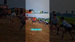 Double Thai hold tackle || What an amazing tackle ️ || Learn kabaddi skills #viral