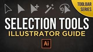 Selection Tools | Adobe Illustrator cc Beginners Guide | Toolbar Series