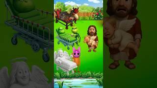 Sprunki’s Shocking Choice: Save Jesus’s Son or Walk Away?! ️  Sprunki vs Jesus ️ 