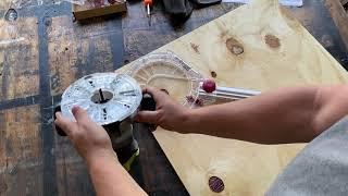 Product Review: Circle Cutting Jig - Milescraft Circle Guide Kit for the Router