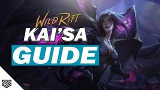 THE ULTIMATE KAI'SA GUIDE -  BUILD, ABILITIES, TIPS & TRICKS and MORE! - Wild Rift Guides