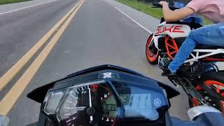 KTM Duke 390 VS YAMAHA MT 03