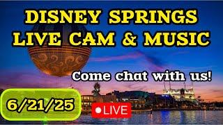  LIVE: Disney Springs Camera | Epcot Ball & More! Join the Magic & Chat with Us! 