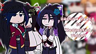 | Hashira React To Requested Video | Very Short | No Ship! | Kny | Demon Slayer | Gacha Club