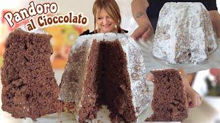 PANDORO AL CIOCCOLATO  Facile e Sofficissimo con Nutella Tutti a tavola