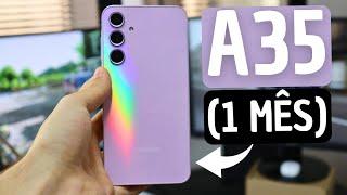 GALAXY A35 (1 MÊS DEPOIS) // VALE a PENA? o A54 é MELHOR?