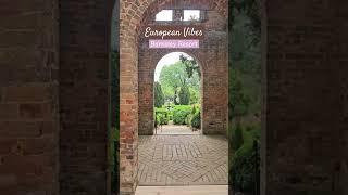 Beautiful European vibes (except for this...)