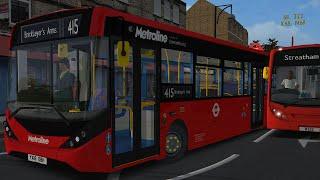 OMSI 2 London | Metroline takeover South London with Route 415 to Bricklayers Arms | E200MMC London