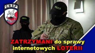 Zatrzymani do sprawy loterii internetowych