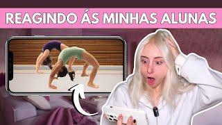 REAGINDO AOS VÍDEOS DE ALONGAMENTO DAS MINHAS ALUNAS!!