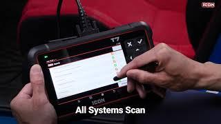 ICON T7 Wired Scanner with Resets and Bi-Directional Controls