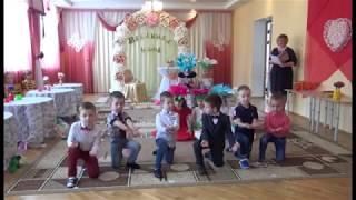 Парный танец "Букет для мамы" в детском саду (4-5 лет, 8гр.)