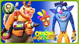 CRASH BANDICOOT СО ВСЕХ НОГ ИГРА #3. Крэш Бандикут Против Банды Нитро Дингодила Огнемётчика.