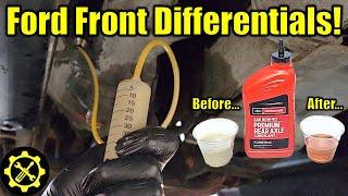 Ford F150 Front Differential Fluid Change!