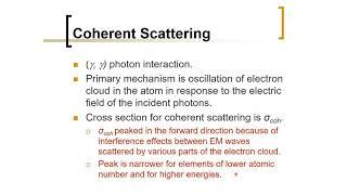 Biomedical Physics: Coherent Scattering Model (Arabic Narration)