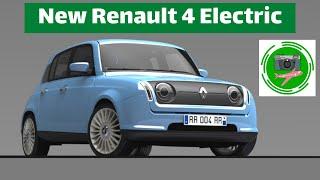 New Renault 4 Electric 2022