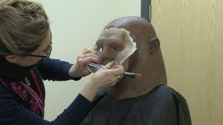 How to Make a Sontaran | Dan Starkey Transforms into Strax | Doctor Who