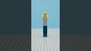 LEGO Minifigure Stretch #stopmotion #legoanimation #satisfying