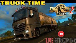 Euro Truck Simulator 2 LIVE Gameplay - New Update v. 1.4.3.25S and Career Progress