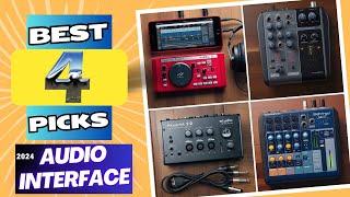 Top 4 Best Audio Interface For [2024]