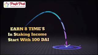 EARN.8TIME S.IN Staking Income start with 100.DAl