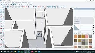 3BHK House Plan Modeled in SketchUp | 32x33 ft Compact Layout