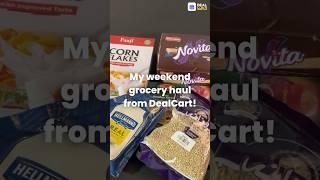 This is what our weekend grocery looks like Order you everyday essentials from DealCart now!