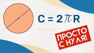 КАК ИЗМЕРИТЬ ДЛИНУ ОКРУЖНОСТИ? · ФОРМУЛА + примеры · Длина окружности как найти? Математика 6 класс