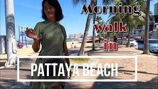 MORNING WALK IN PATTAYA BEACH | PATTAYA | THAILAND | WALKVLOG MEDIA