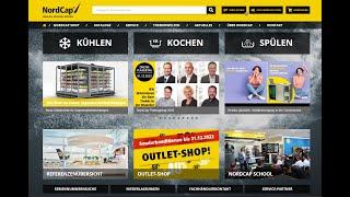 NordCap Webshop - Bedienung & Highlights