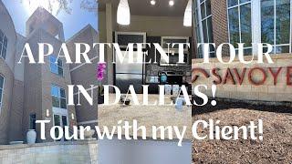 Apartment Hunting in Dallas|Client moving from LA|Tour of 3 Apartments! #dallas #movingtodallas #Dfw