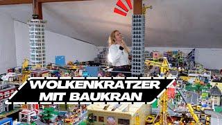 Wolkenkratzer mit Baukran  Lego City 317