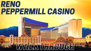 RENO: PEPPERMILL CASINO | GAMBLING TOWNS Road Trip SERIES: LAKE TAHOE, RENO, VIRGINIA CITY,  & VEGAS