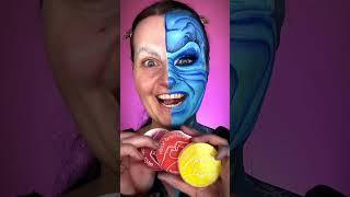 Snow and heat Meister in Grinch Edition  #tiktok #makeup #shortsfeed #wow #sfx #tutorial #grinch