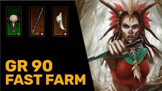 ДИАБЛО 3 ФАРМ ВП-90 за 3 МИНУТЫ | DIABLO III FAST FARM GR 90 WITCH DOCTOR SOLO