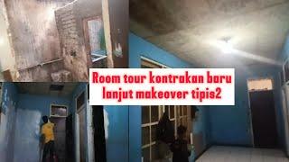 Room tour kontrakan baru lanjut makeover tipis2