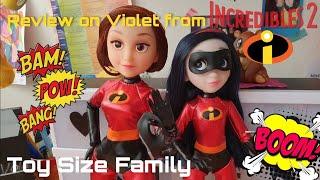 Фиалка из СУПЕРСЕМЕЙКИ 2/Распаковка и обзор/Violet doll review/Incredibles 2