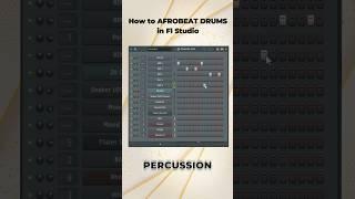 HOW TO MAKE AFROBEAT DRUMS IN FL 20 #afrobeats #afropop #drums #flstudio #producer #beats #howto