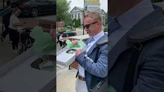 Delivering Turtleboy His 100K YouTube Silver Play Button - Mission Accomplished!