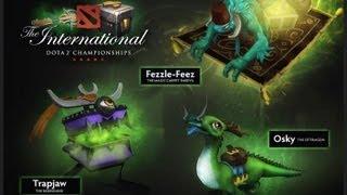 Dota 2: Unboxing Treasure of Champions 2013 by mysterioenergy97