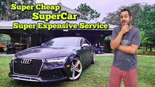 We Bought this "Junk" Twin Turbo Audi RS7 & took it Straight to the Dealership...