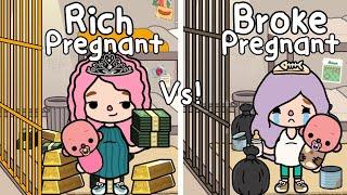 Rich Pregnant VS Broke Pregnant in JailSad Story |คนท้องรวยVsจนติดคุก | Toca Life WorldToca Boca