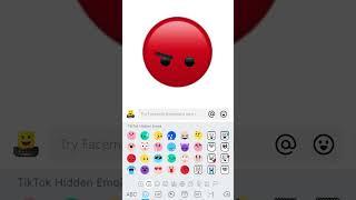 How I make my secret angry face  #angry #emoji #tiktok #viral #shorts #fyp #keyboard #facemoji