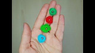 How to Make a Mini Flower Out of Sheet Felt Easily - CRAFTMANIA