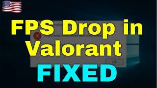 How to Fix FPS Drop in Valorant Windows 11