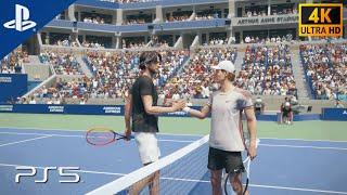 TopSpin 2K25 | Sinner vs. Fritz (US Open Final) - PS5 [4K 60FPS] Gameplay